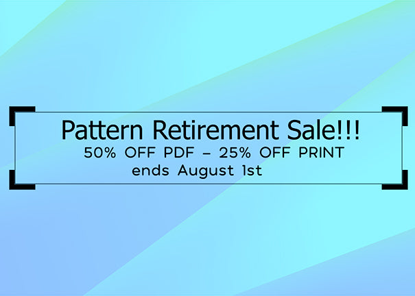 Big News! Pattern Retirement Sale